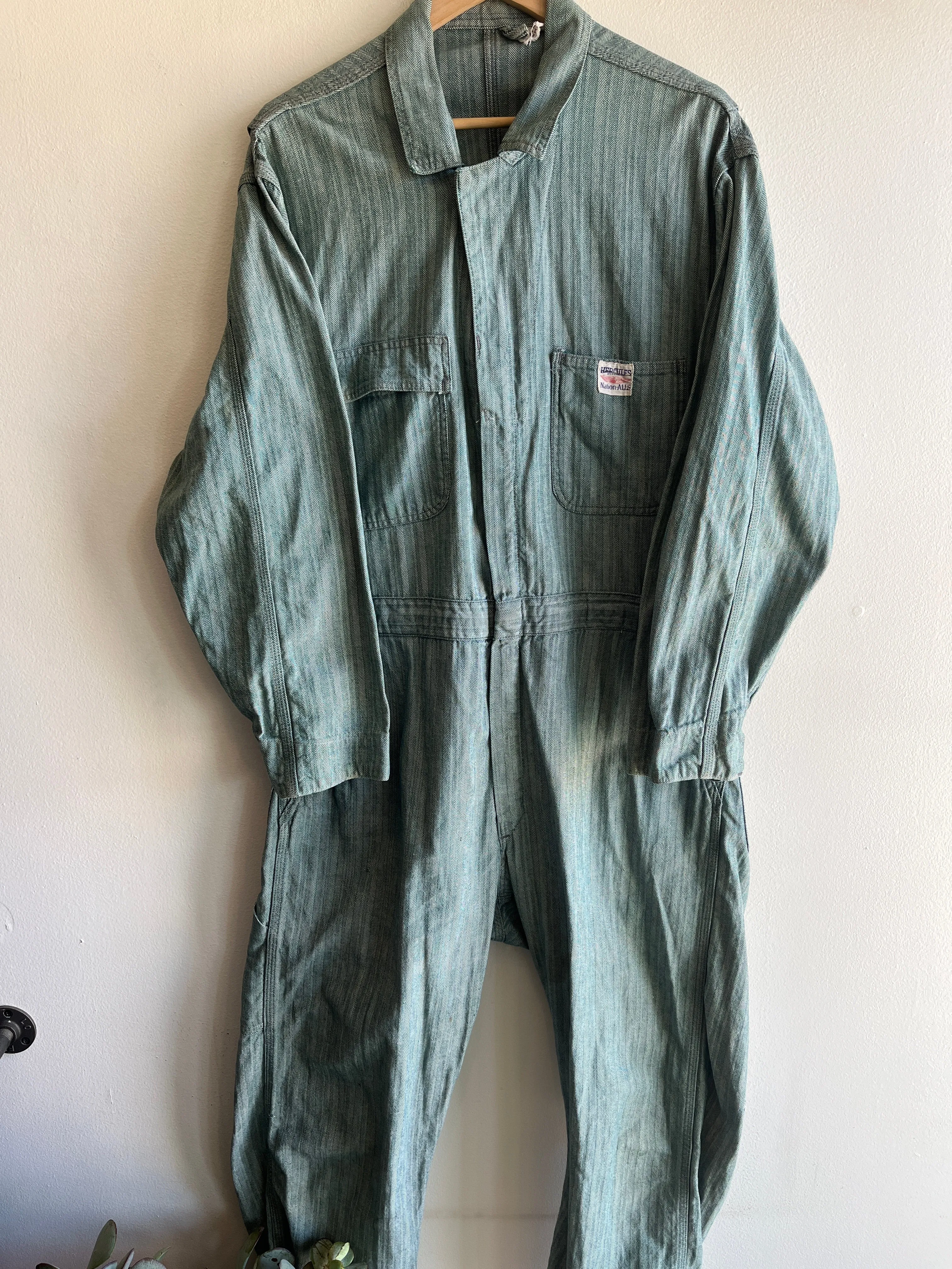 Vintage 1950s Hercules Nation-Alls Coveralls
