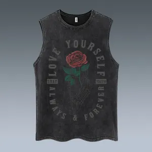 VINTAGE VEST | LOVE YOURSELF