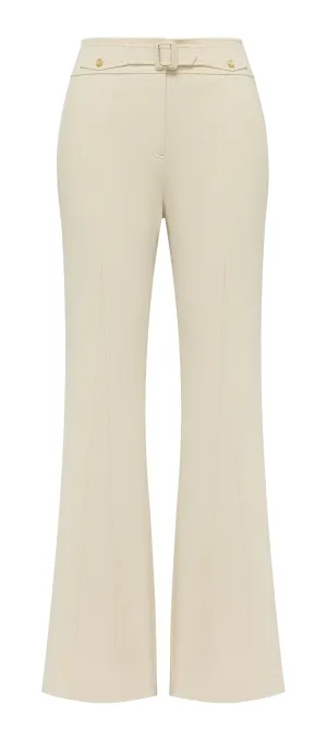 YAYING Triacetate Straight Flared Pants